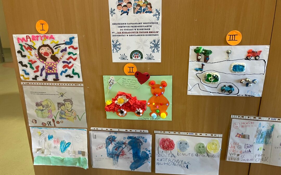 Zakończenie konkursu pt. „Jak rozładowuję trudne emocje”